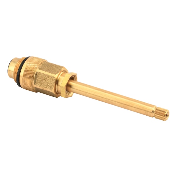 Shower Faucet Stem, Hot/Cold, 5-9/16 Ich Length, Brass (Single Pack)